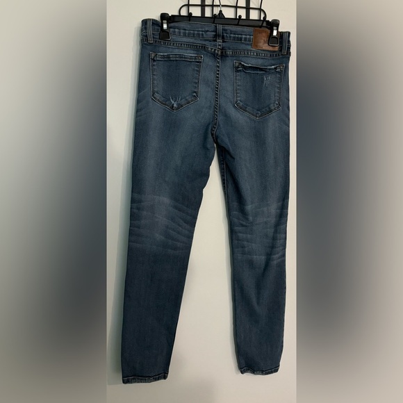 Angry Rabbit Womens Skinny Jeans Sz 30/11 Mid-rise Style Ask366 American made - Picture 2 of 9